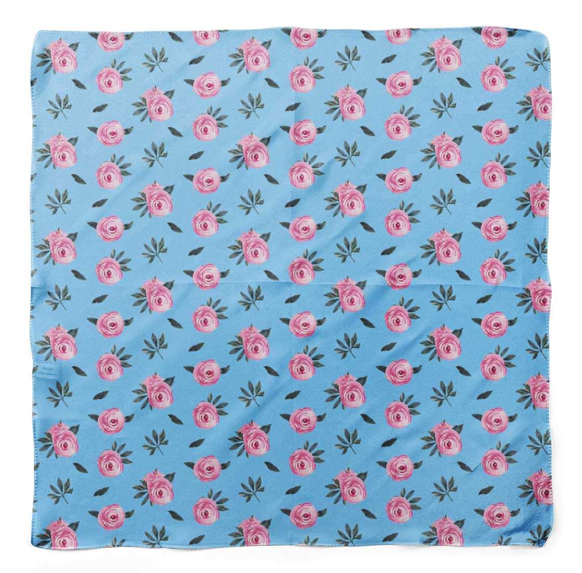 Bimba Printed Pure Silk Scarf for Women - Versatile Hair Wrap, Neck Scarf & Head Bandana - Elegant Fashion Accessory for Parties, Weddings & Everyday Wear