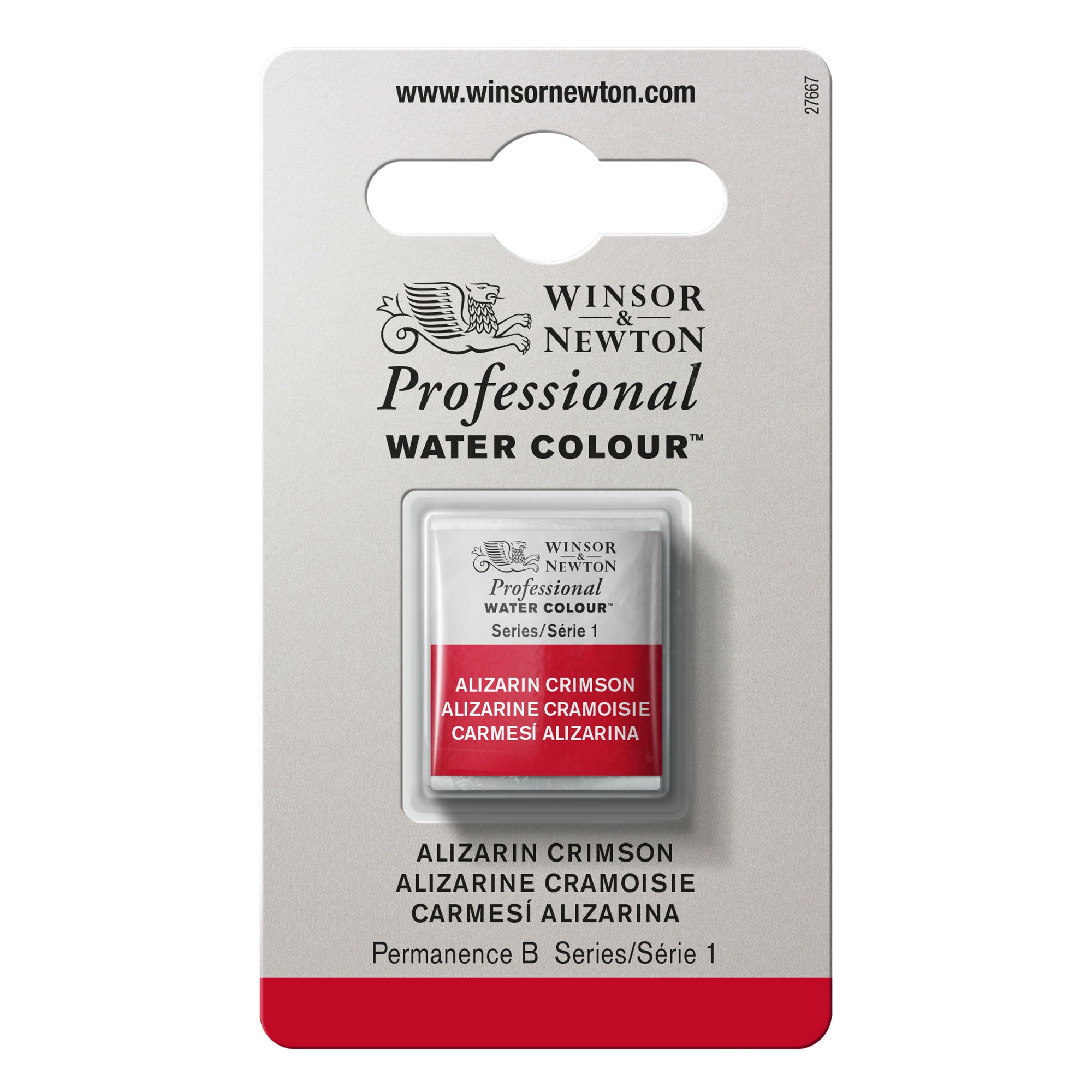 Professional Watercolor Paint - Half Pan Ultramarine Ash | Artist Grade Pigment for Watercolor Painting, Sketching & Mixed Media Art