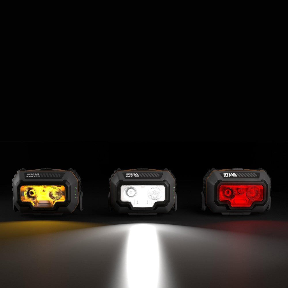 Silva Smartlight 500 Hybrid - Rechargeable LED Headlamp for Camping, Hiking & Outdoor Adventures | Waterproof & Lightweight Head Torch for Night Running, Cycling & Emergency Use