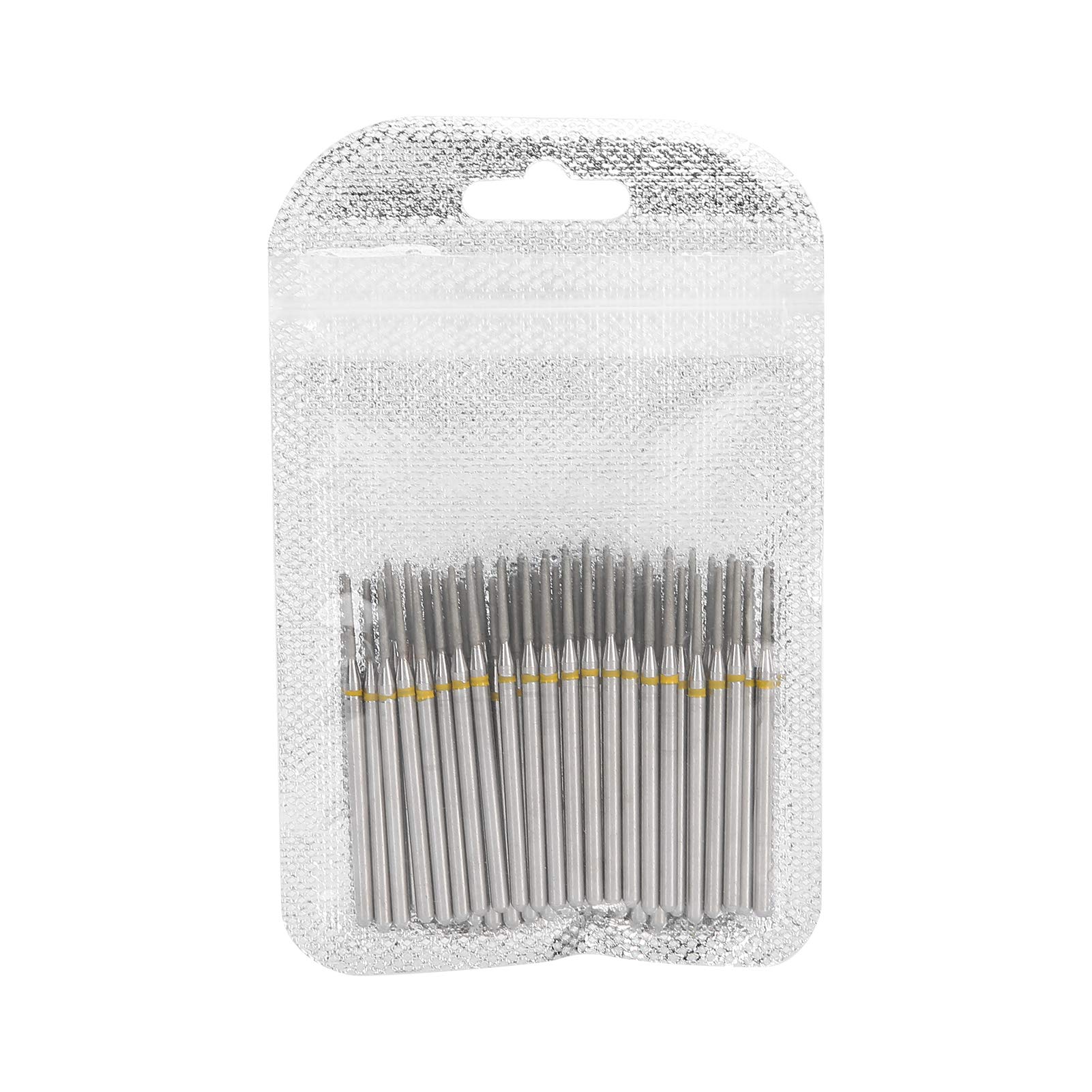 50pcs Nail Drill Bits Kit for Manicure & Acrylic Removal - Salon & Home Use