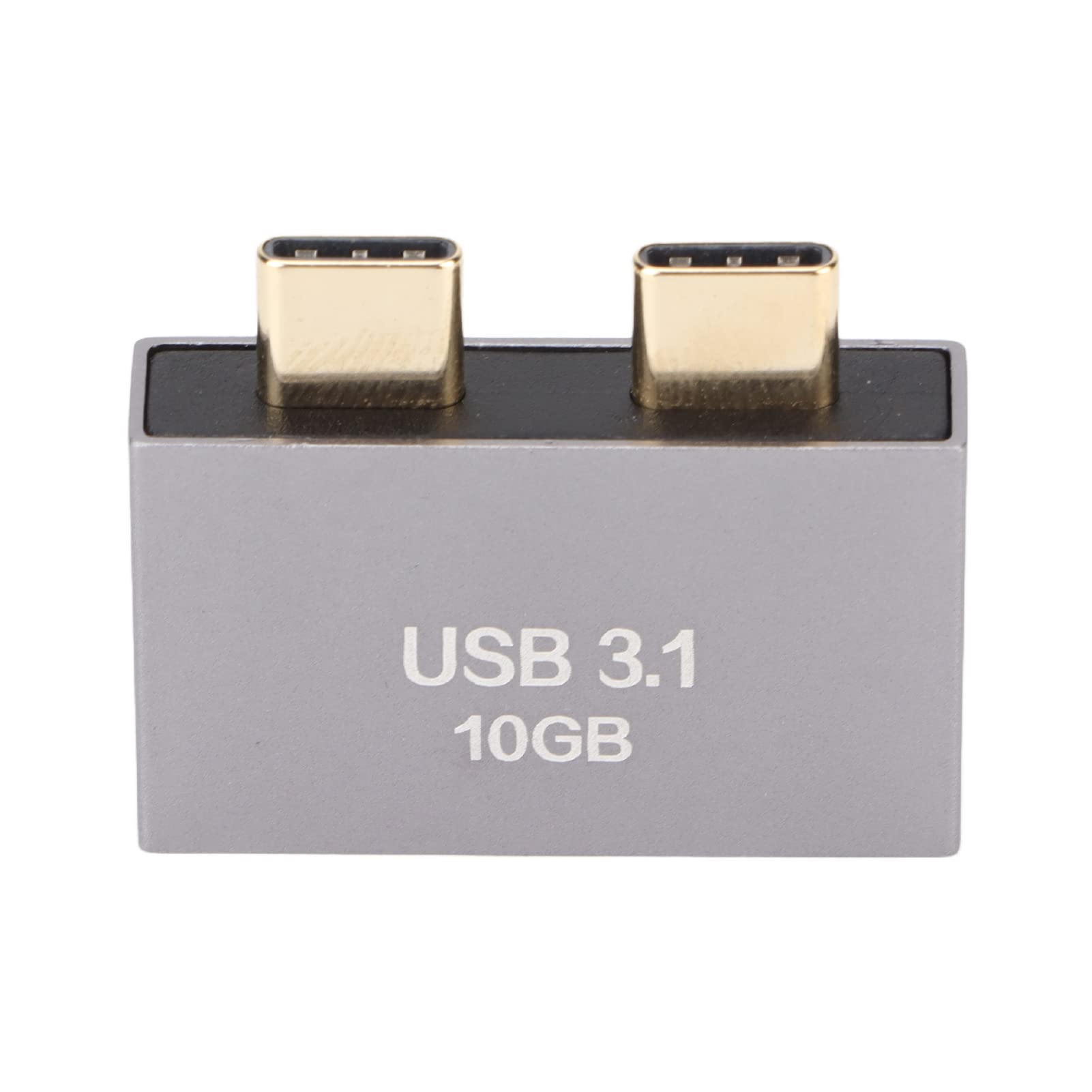 USB C to USB 3.1 Adapter - 2-in-1 Dual Port Converter (10Gbps) - USB-C Male to USB Female Adapter for iPhone, Android, MacBook, Laptop, PC - Perfect for Data Transfer & Charging Multiple Devices