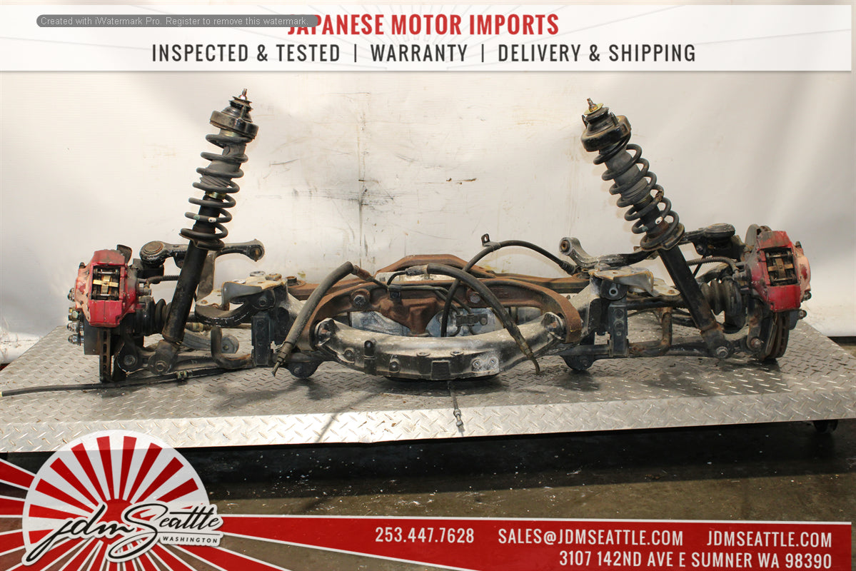 JDM Mitsubishi Evo 7 8 CT9A Complete Front & Rear Suspension Kit with Subframes & Differential - Performance Upgrade for Racing & Drifting