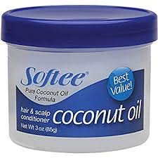 Pure Coconut Oil Hair & Scalp Treatment - 2 Pack (6oz Total) | Natural Moisturizer for Dry, Damaged Hair | Perfect for Deep Conditioning & Frizz Control