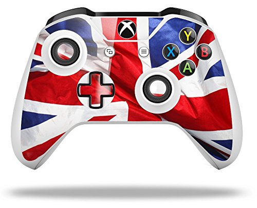 WraptorSkinz Vinyl Skin Wrap for XBOX One S/X Controller - Union Jack Design | Custom Decal, Protective Cover | Perfect for Gaming, Gifts & Personalization (Controller Not Included)