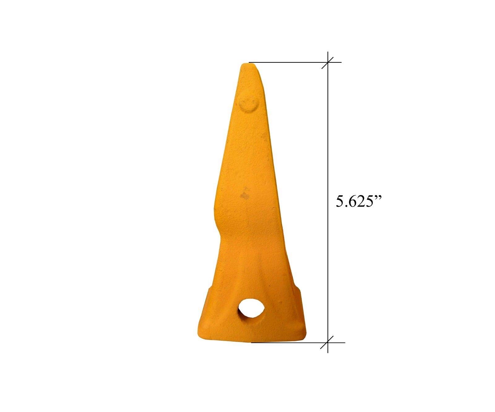 4T-2203 Heavy Duty Abrasion-Resistant Bucket Teeth for Cat Style Excavator, Backhoe & Skid Steer Loader - Perfect for Construction, Mining & Landscaping Projects