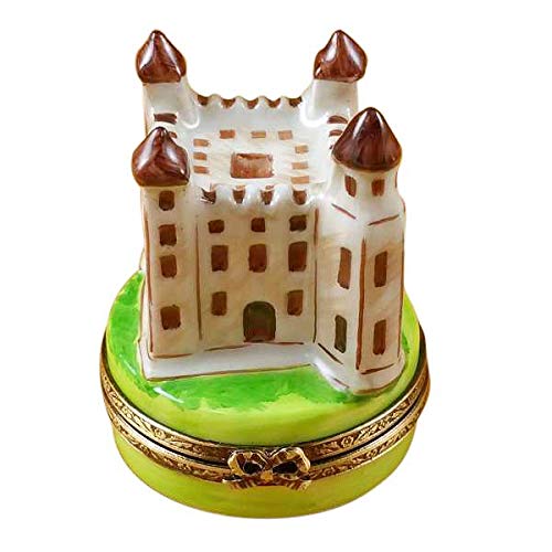 Rochard Tower of London Limoges Porcelain Trinket Box - Hand-Painted Collectible Gift for Tea Lovers & Home Decor
