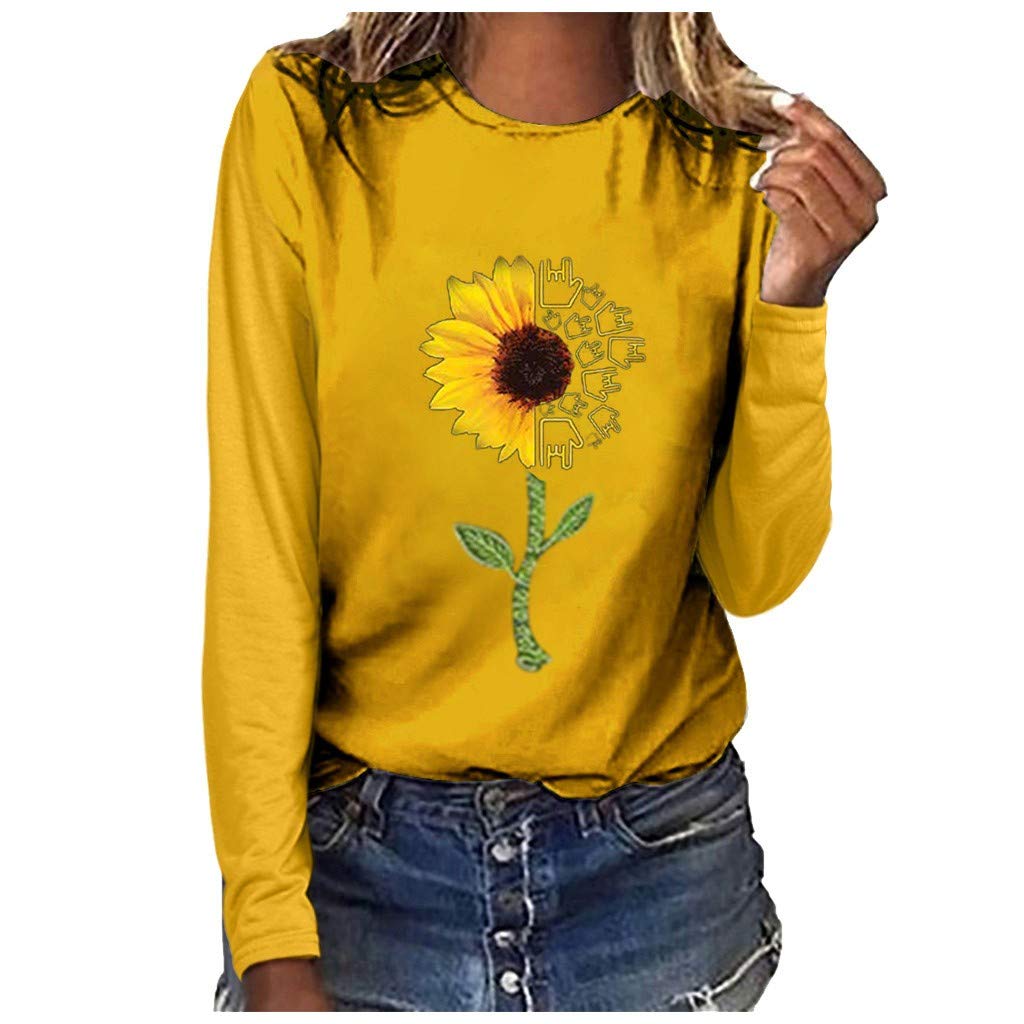 Stylish Plus Size Women's Long Sleeve Button-Down Shirt - Flattering Round Neck Poplin Top with Trendy Prints | Perfect for Office Wear, Casual Outfits & Fall Layering