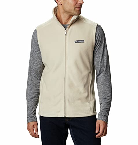 Columbia Men's Steens Mountain Fleece Vest - Lightweight Warm Winter Outdoor Jacket for Hiking, Camping & Casual Wear