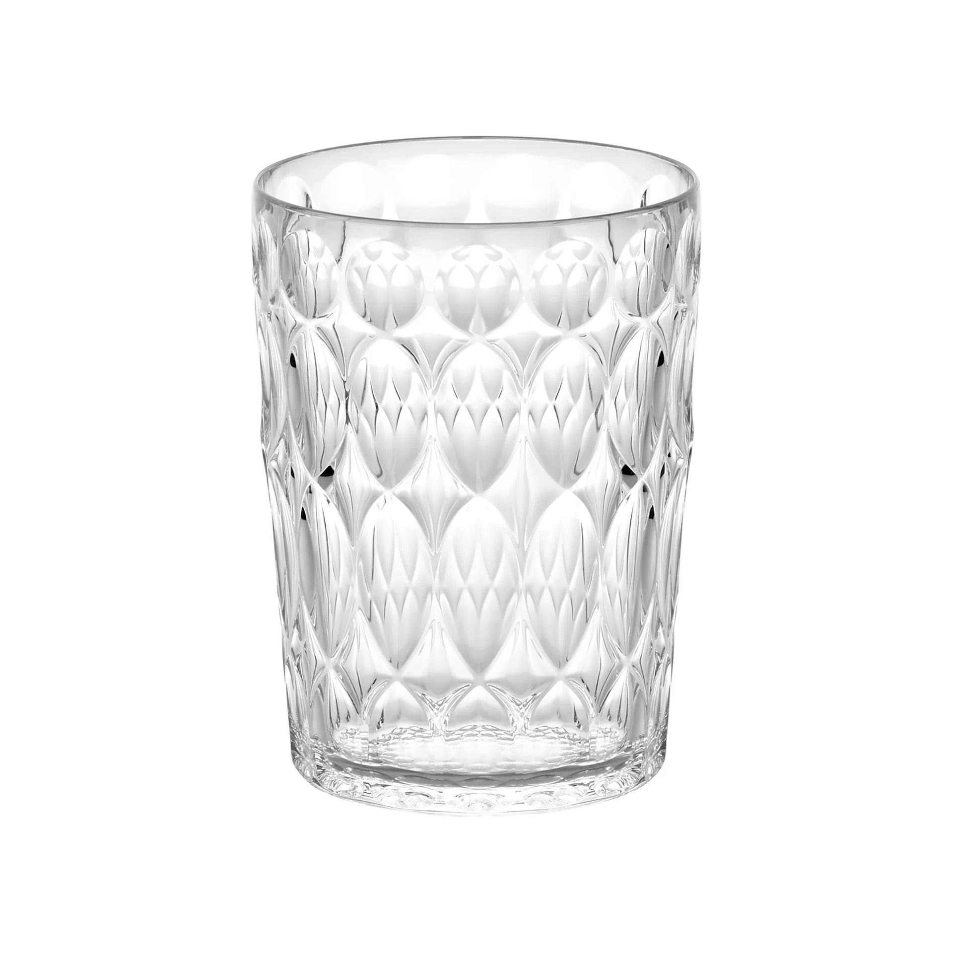 Guzzini 16oz Tall Tumbler with Stylish Pattern - Insulated Stainless Steel Drinking Cup for Coffee, Tea & Cold Beverages - Perfect for Home, Office or Travel Use