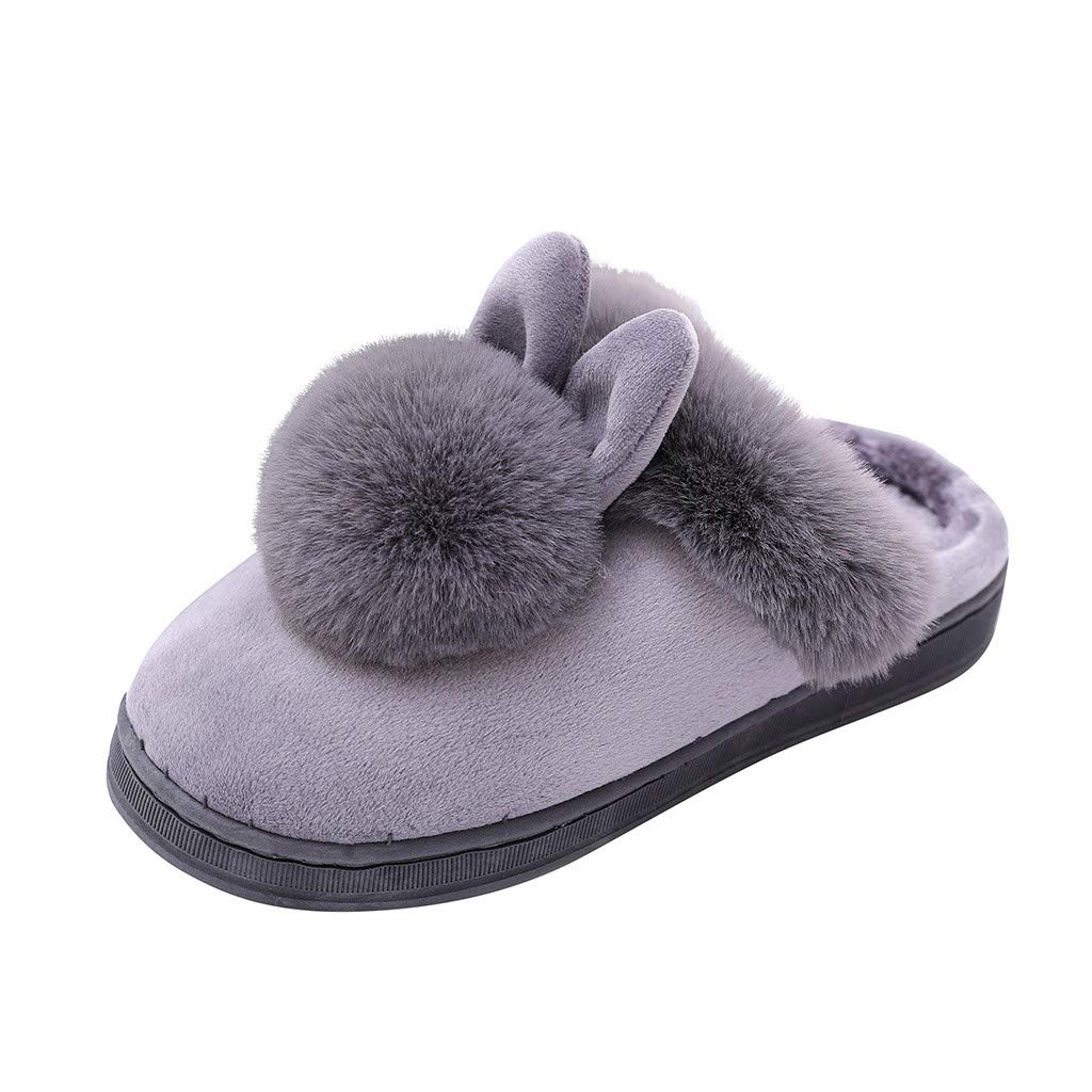Women's Washable Cotton House Slippers - Breathable Indoor/Outdoor Slippers with Cute Animal Designs - Perfect for Home, Garden, and Quick Errands