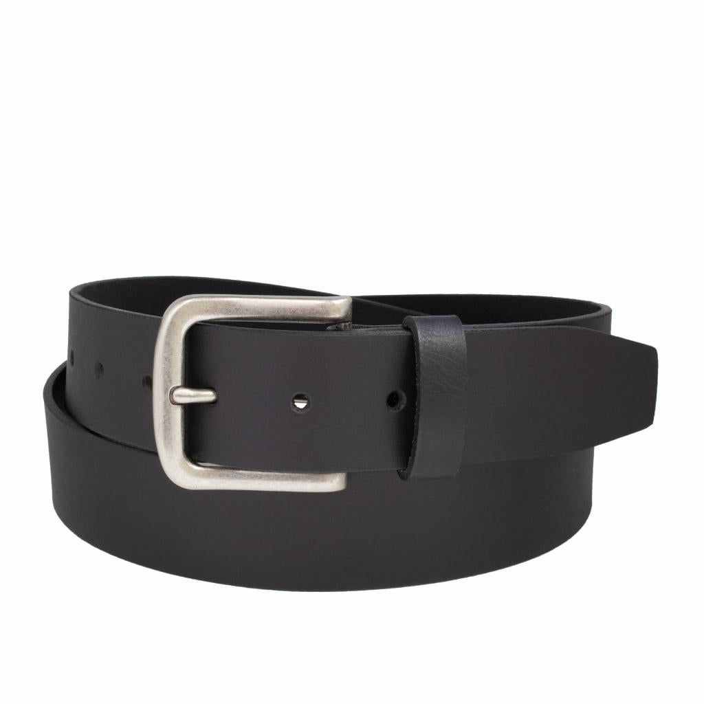 38mm Smooth Leather Work Belt for Men - Durable & Stylish Professional Belt for Business, Office & Casual Wear - Perfect for Work, Daily Use & Formal Occasions