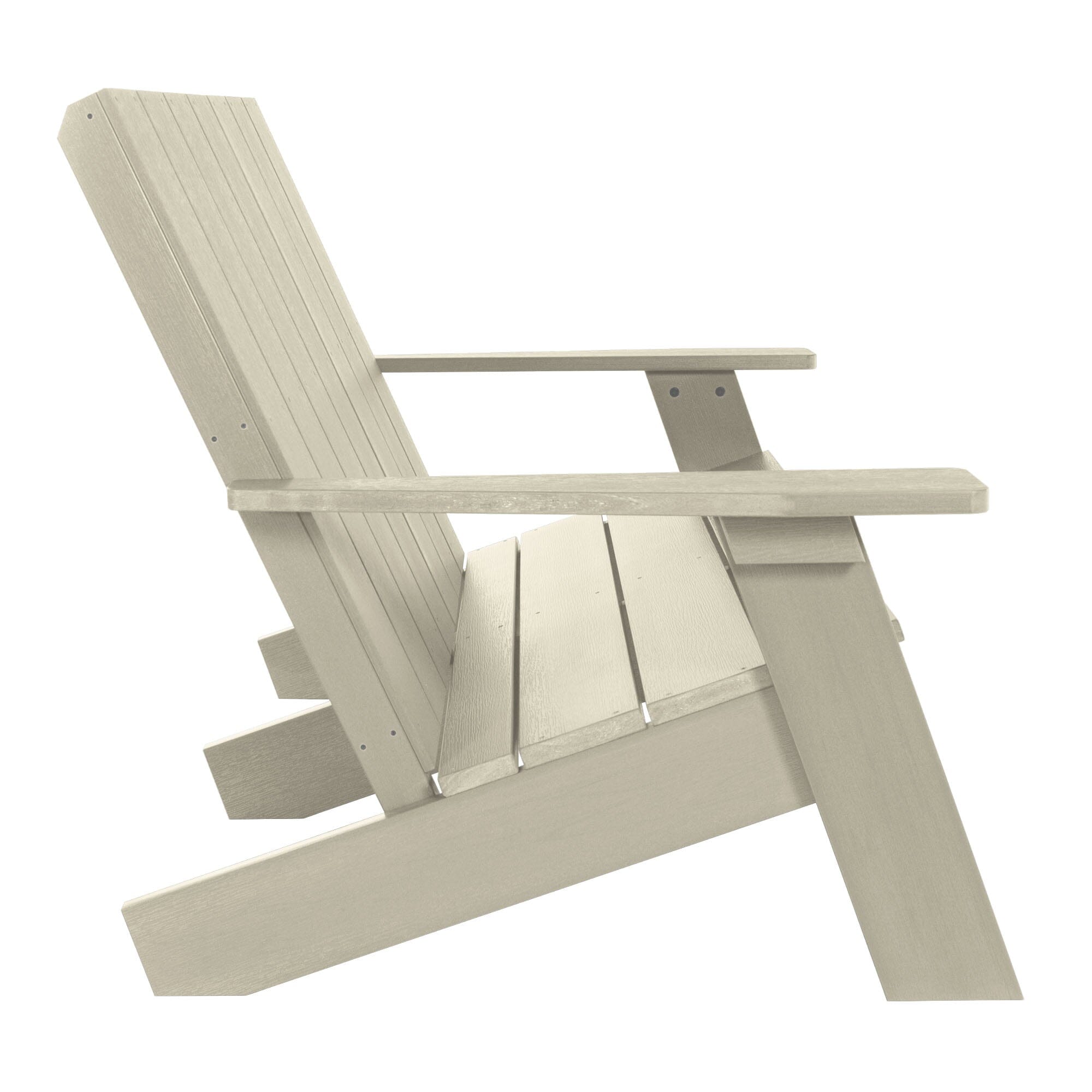 Italica Modern Double Wide Adirondack Chair - Outdoor Patio Furniture for Backyard, Poolside & Garden Relaxation - Weather-Resistant & Comfortable