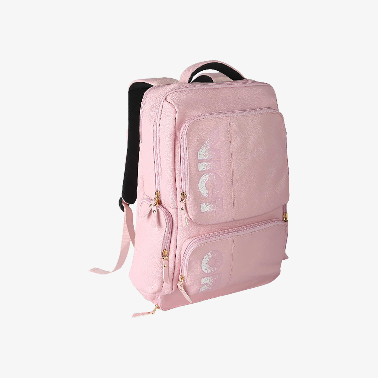 Victor BR5013 Insulated Backpack for School & Travel - Baby Pink, Lightweight & Durable, Perfect for Students, Commuters & Outdoor Adventures