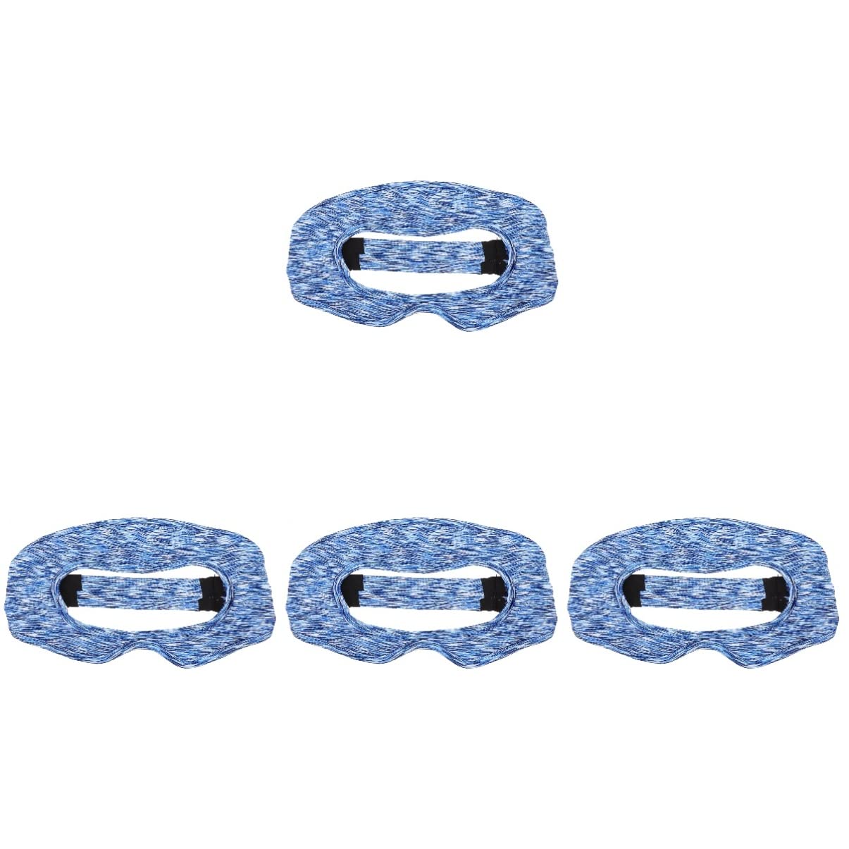 UKCOCO 4pcs VR Goggles Headset - Virtual Reality Accessories with Quick Dry Polyester Face Pad Cushion Cover for Oculus Quest 2, PSVR, Gaming & Home Entertainment