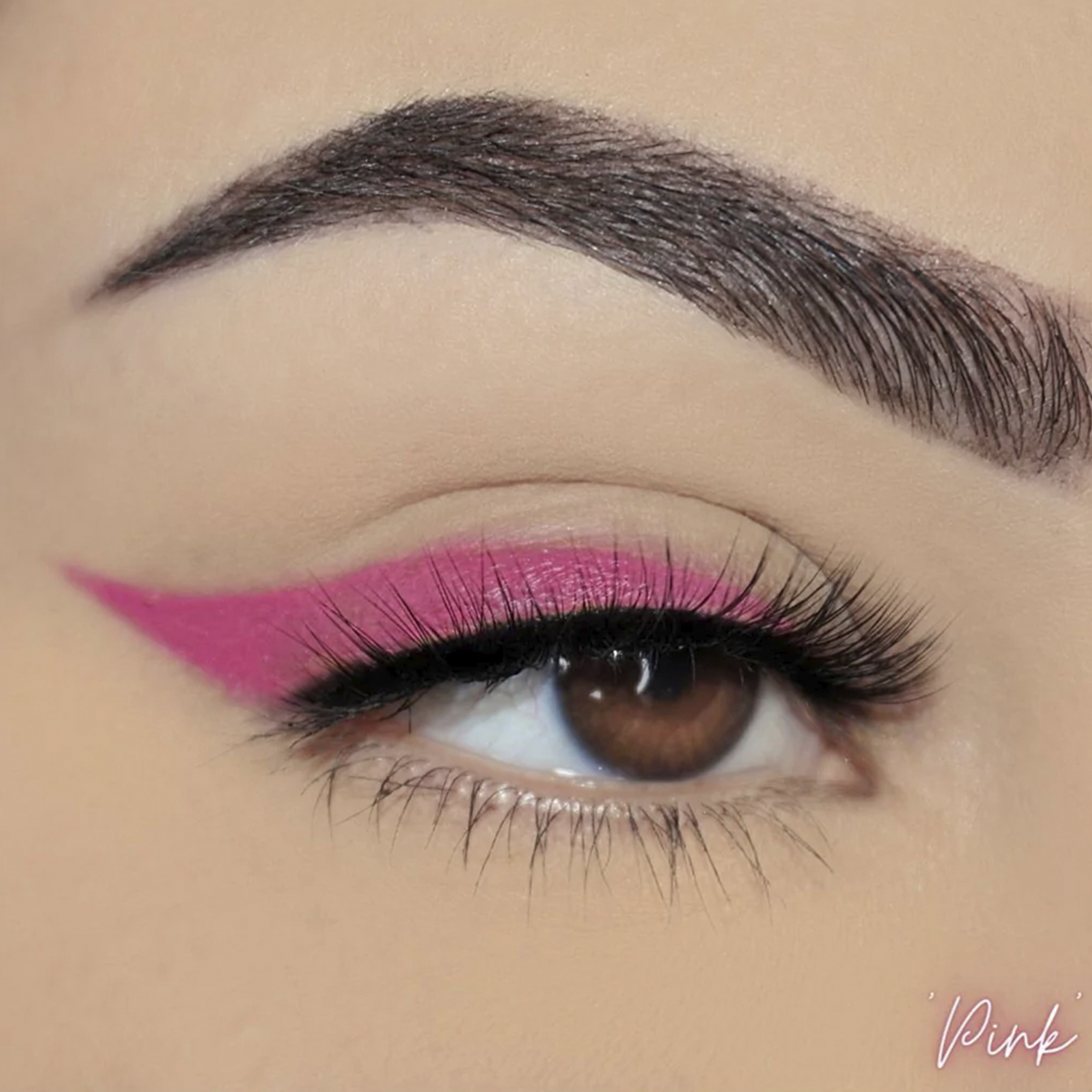 Mark & Line Felt Tip Eyeliner - Waterproof Pink Liquid Eyeliner for Precise Winged Liner | Perfect for Everyday Makeup & Special Occasions