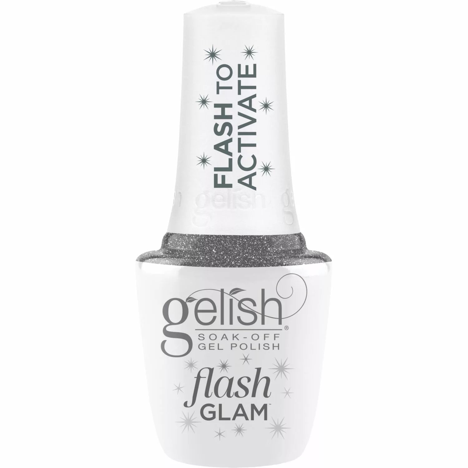 Gelish Flash Glam Nail Polish - Dripping In Bling 0.5 fl oz - High Shine Gel Nail Polish for Salon Quality Manicures at Home - Perfect for Parties, Weddings & Special Occasions