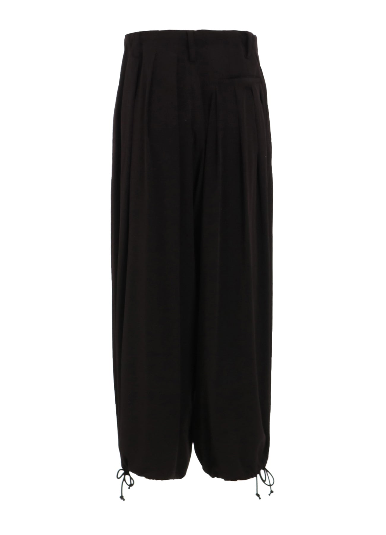 Crepe de Chine Balloon Pants for Women - Comfortable Wide Leg Palazzo Pants for Casual Wear, Office, and Travel