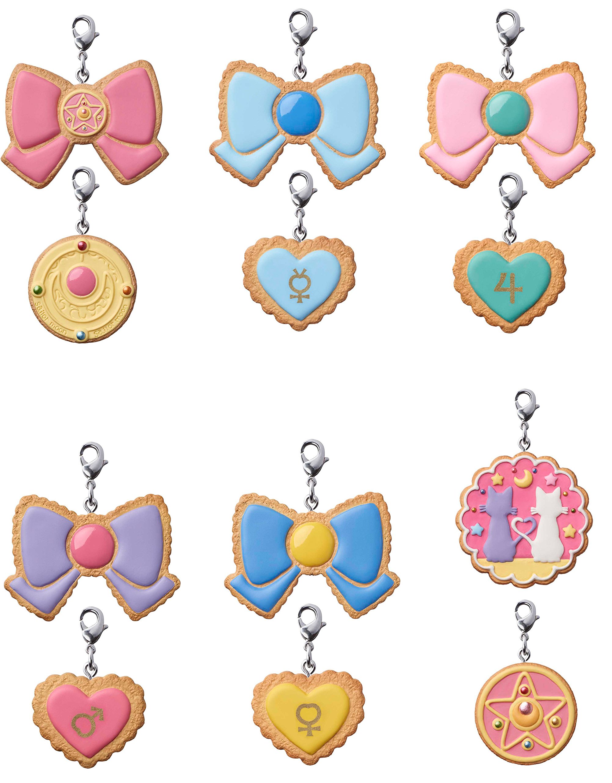 Sailor Moon Themed Charm Patisserie Cookies - Delicious Anime Dessert Box for Gifts, Parties & Anime Fans