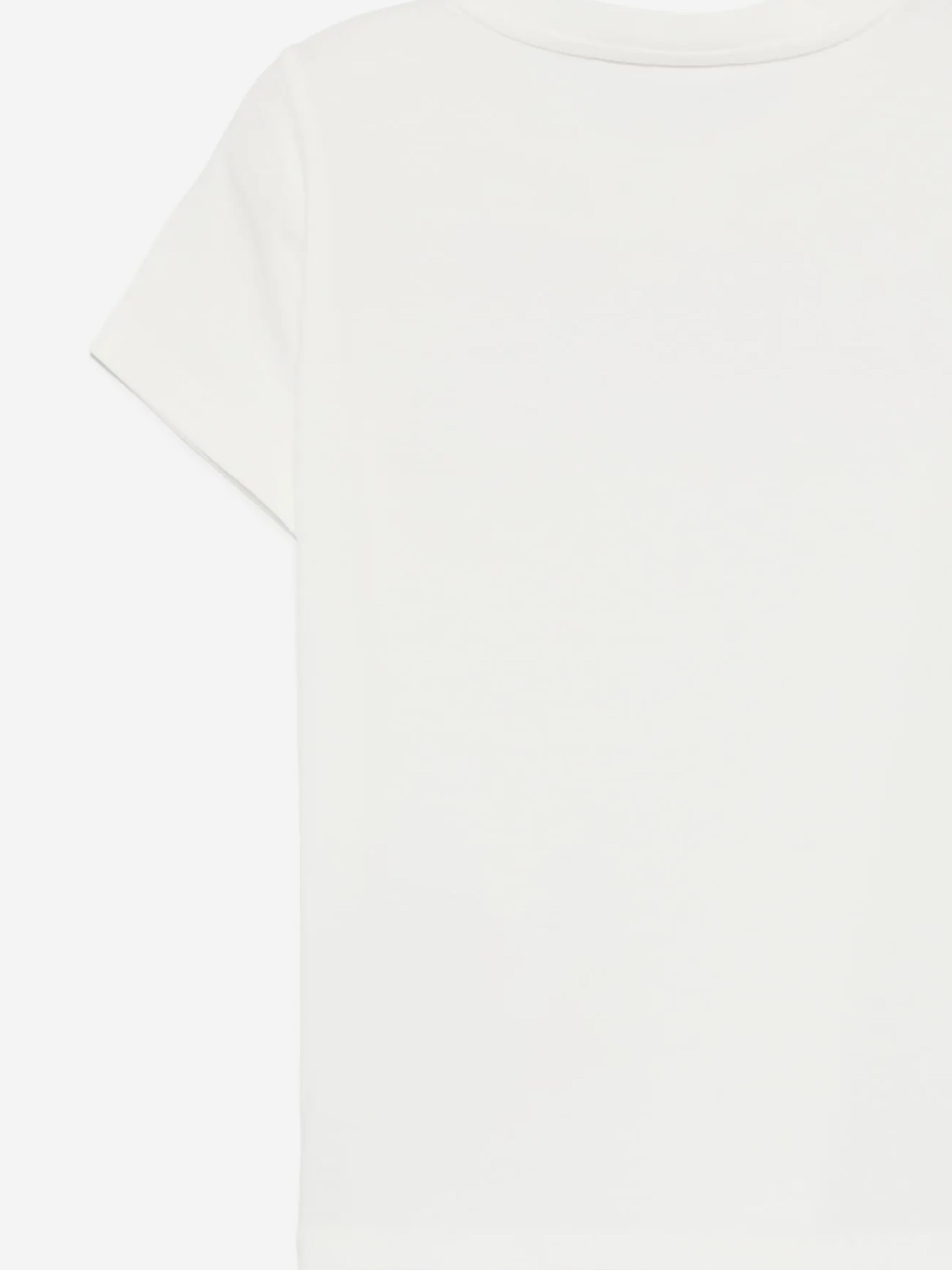Baby Girls Logo T-Shirt in Ivory | Soft Cotton Casual Top for Toddlers | Perfect for Playdates, Daycare & Family Outings