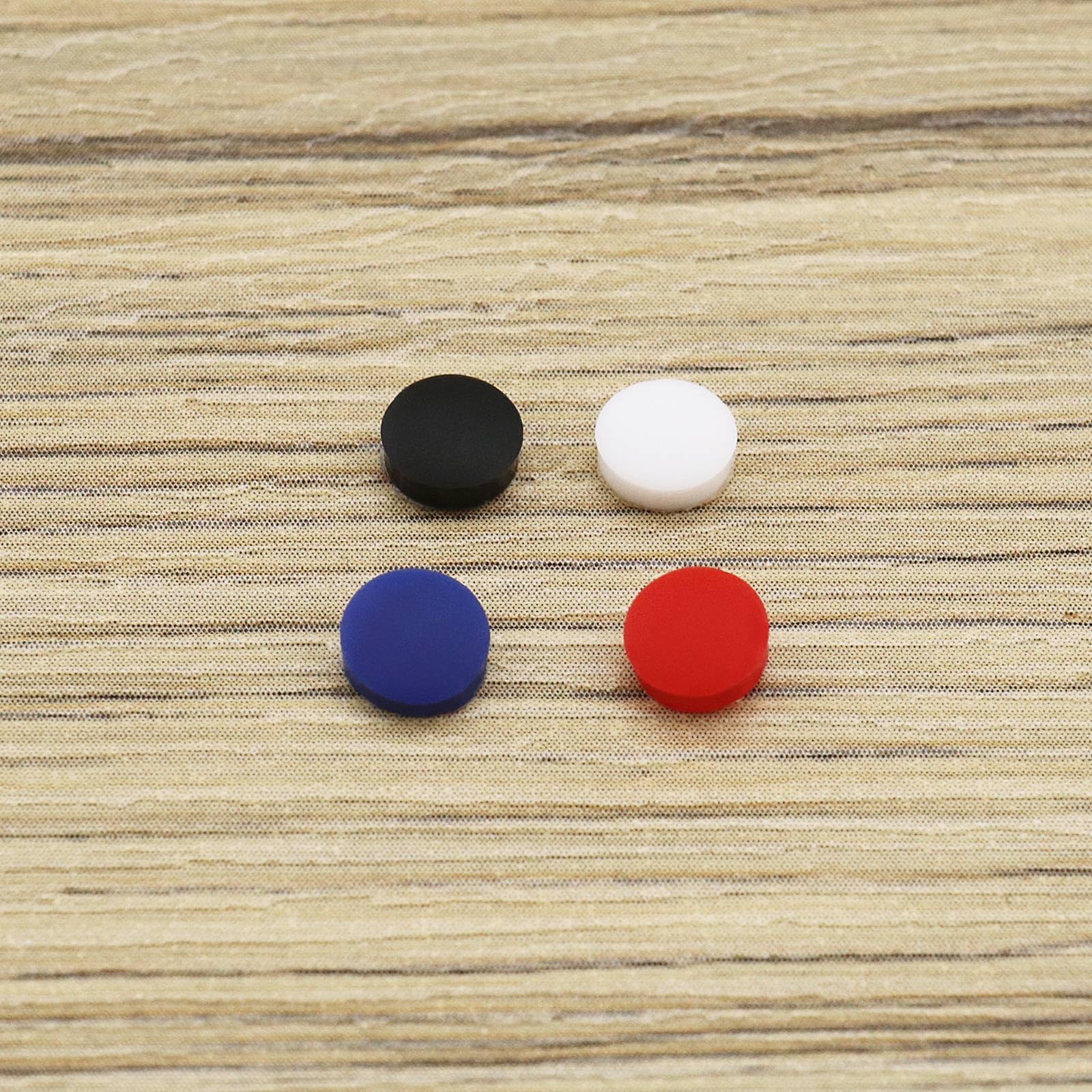 4-Piece Screw Cover Set for Gameboy Advance SP GBA SP - Dustproof Rubber Silicone Housing Replacement - Perfect for Game Console Repair & Protection