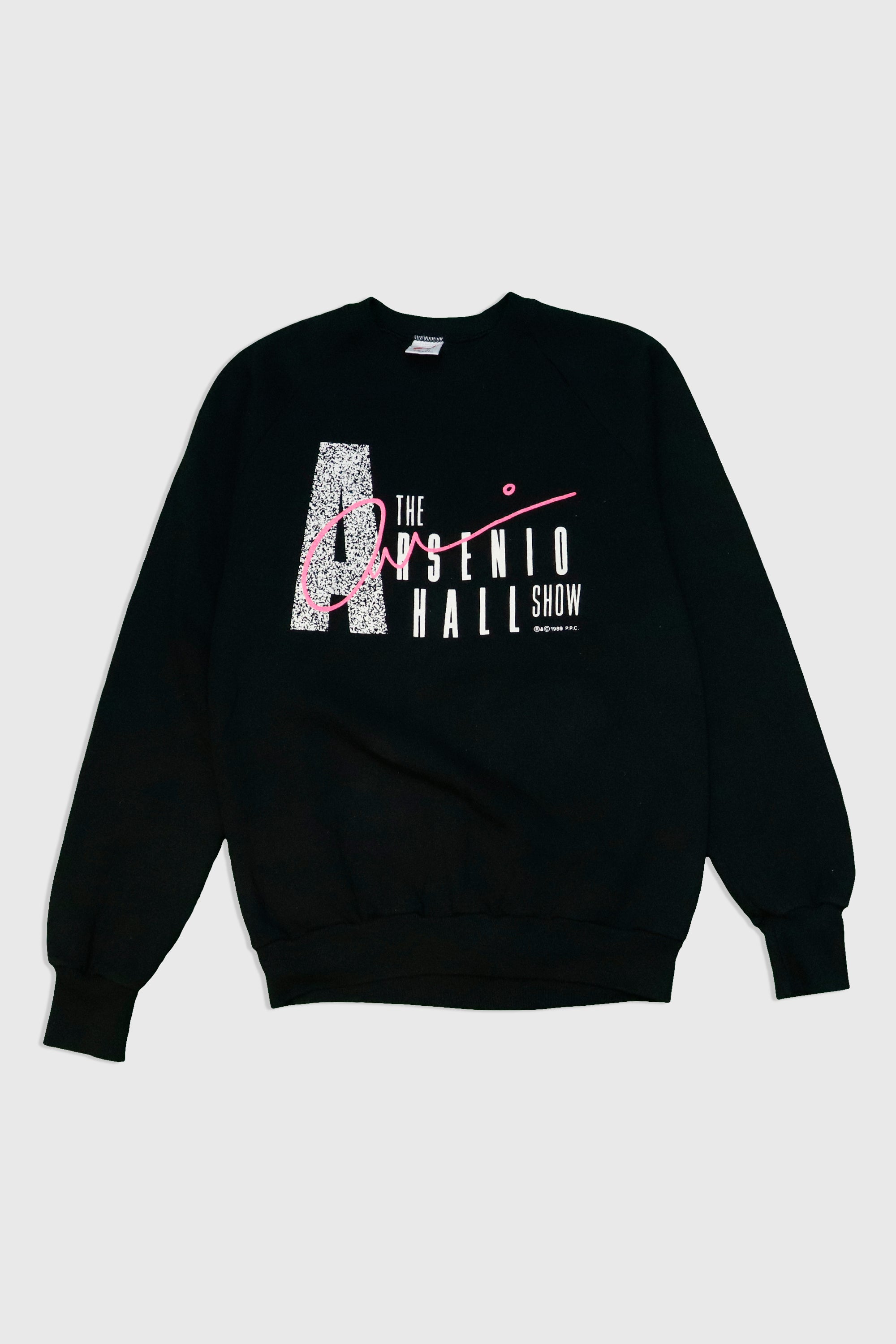 Vintage The Arsenio Hall Show Sweatshirt - 90s Retro TV Show Merchandise - Unisex Pullover Hoodie for Men & Women - Perfect for Casual Wear, Fan Gifts, and 90s Nostalgia Parties