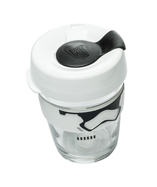 Star Wars Stormtrooper 12oz Ceramic Coffee Mug - Perfect for Hot & Cold Drinks, Office Use, Gift for Fans, Movie Night, Sci-Fi Themed Parties