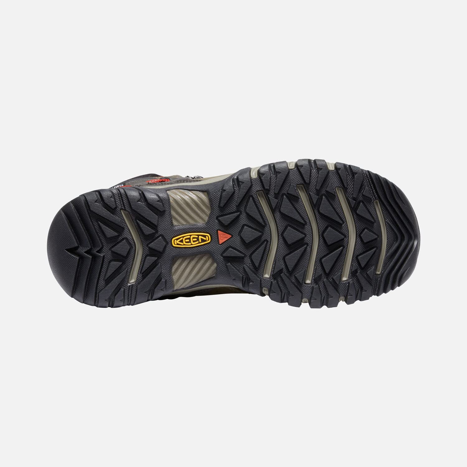 KEEN Men's Ridge Flex Mid Height Waterproof Hiking Boots - Lightweight & Durable Outdoor Footwear for Trail Walking, Camping & Mountain Trekking