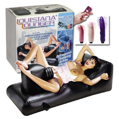 Premium Louisiana Lounger Automatic Sex Toy Machine for Adults - Powerful Black Adult Toy for Couples & Solo Play - Perfect for Bedroom, Spa & Private Relaxation