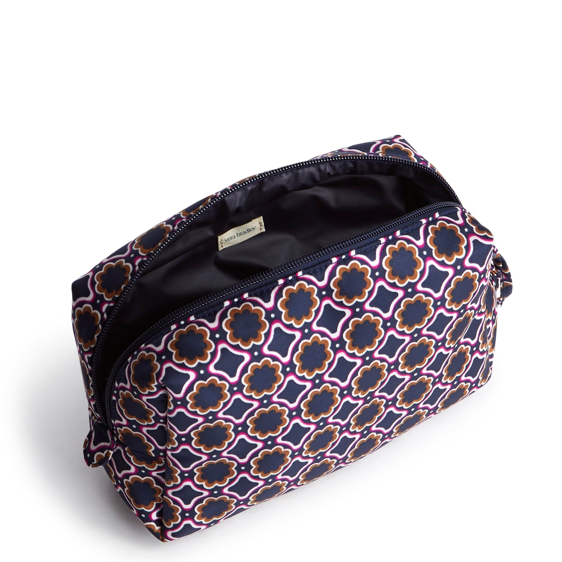 Medium Cosmetic Bag for Women - Waterproof Makeup Pouch Travel Organizer - Perfect for Toiletries, Brushes, and Skincare Essentials (Home, Gym, Vacation Use)