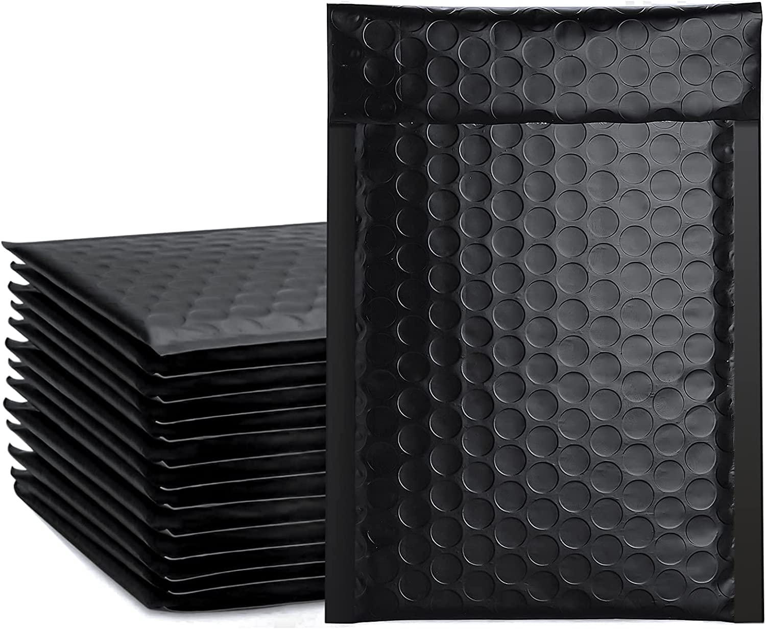 4x8 Inch Bubble Mailers - Self-Sealing Padded Envelopes for Shipping, Mailing & Packaging - Perfect for Ecommerce, Small Business & Online Sellers (Pack of 50) - Protect Books, Jewelry, Cosmetics & Fragile Items During Delivery