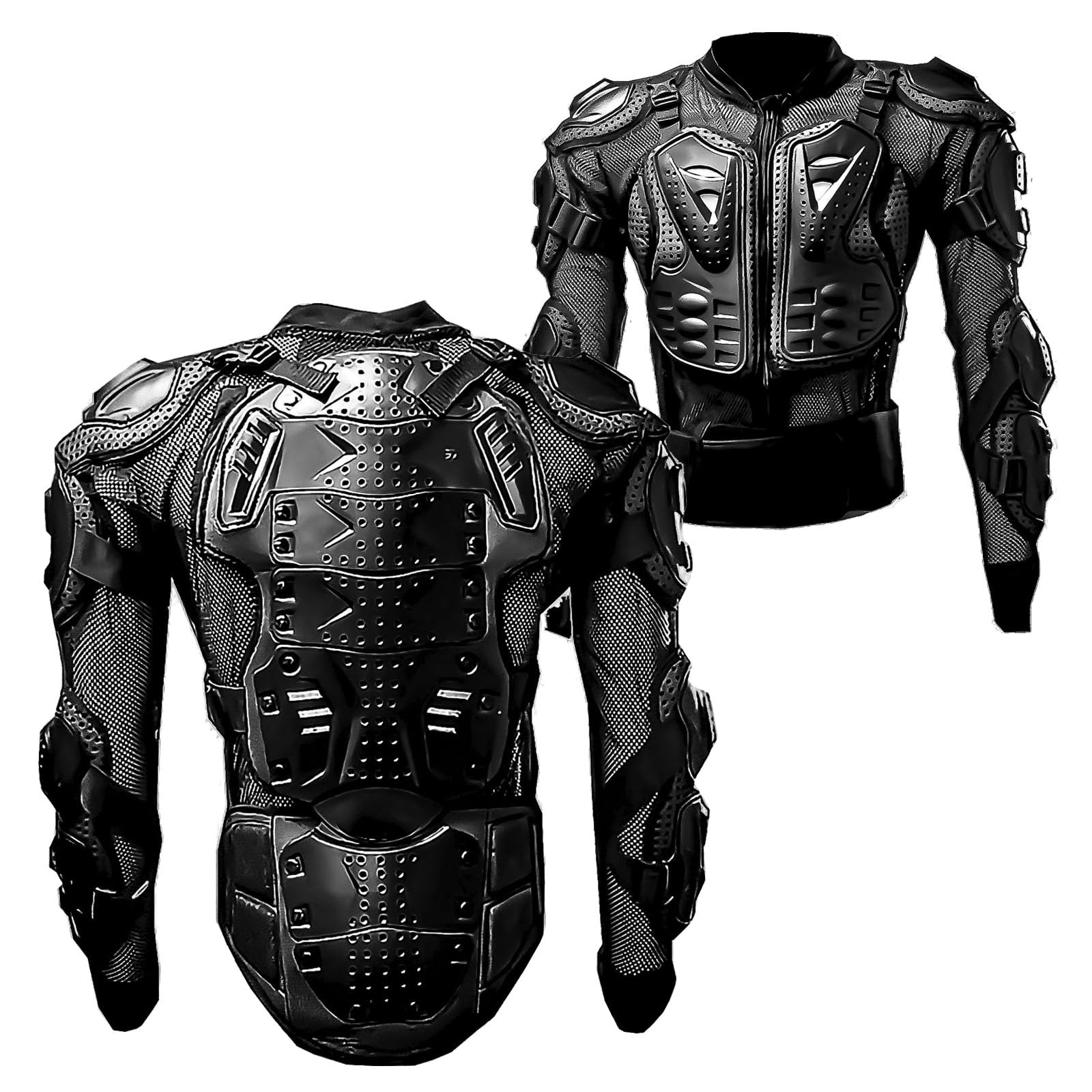 Best Motorcycle Motocross Bike Guard Protector Body Armor - Black | Durable Off-Road Protection for MX & Dirt Bikes | Perfect for Racing, Trail Riding & Extreme Sports