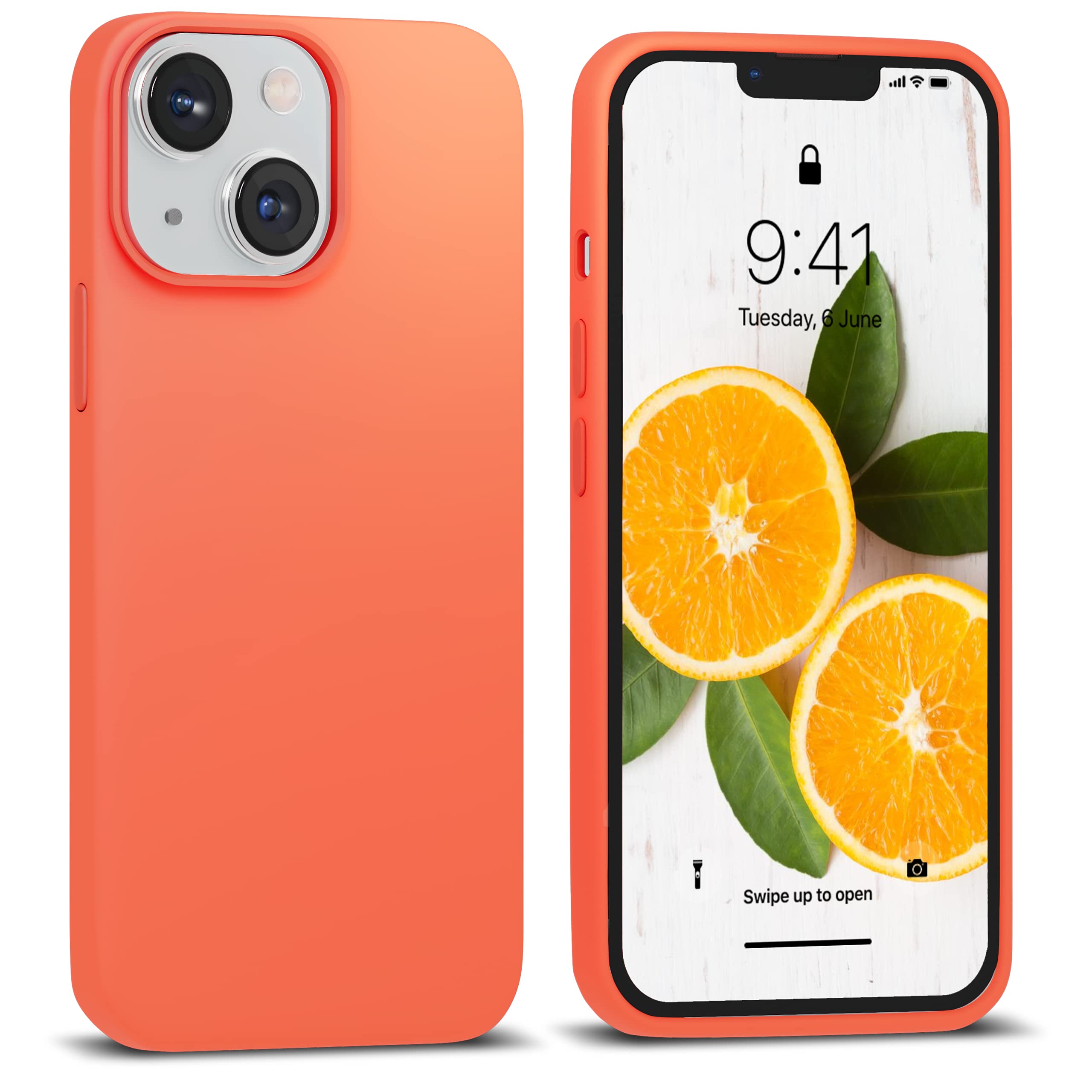 iPhone 13 Mini Case - Shockproof Silicone Cover with Anti-Scratch Microfiber Lining | Ultra Slim Protective Gel Case for iPhone 13 Mini 5.4