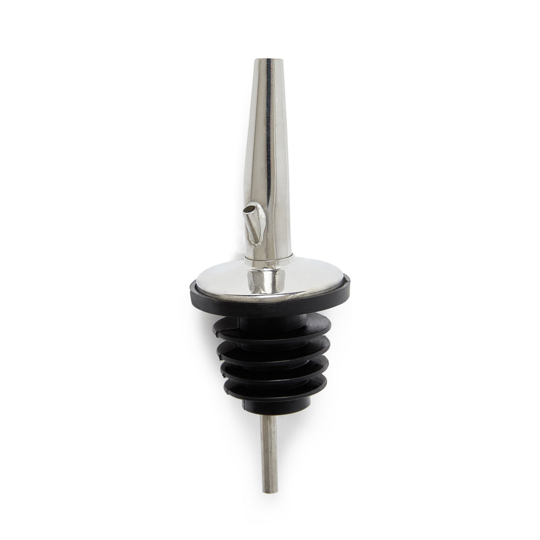 Stainless Steel Wide Mouth Speed Pourer - 4 Pack for Liquor, Wine, and Oil Bottles - Perfect for Bars, Restaurants, and Home Use