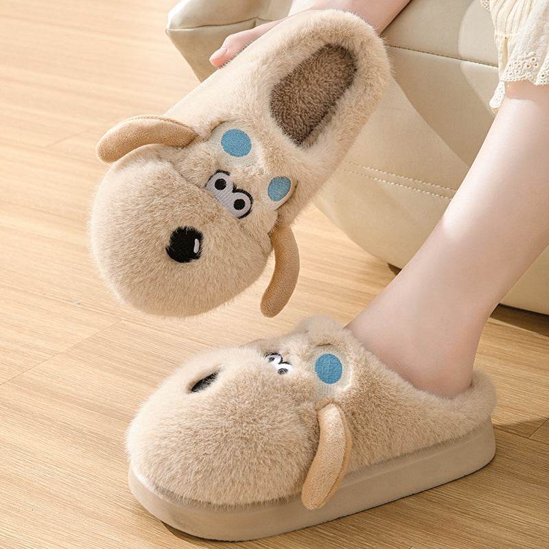 Snoopy Cloud Soft Puppy Plush Slippers - Cozy Home & Indoor Wear for Kids & Adults | Perfect Gift for Dog Lovers & Peanuts Fans