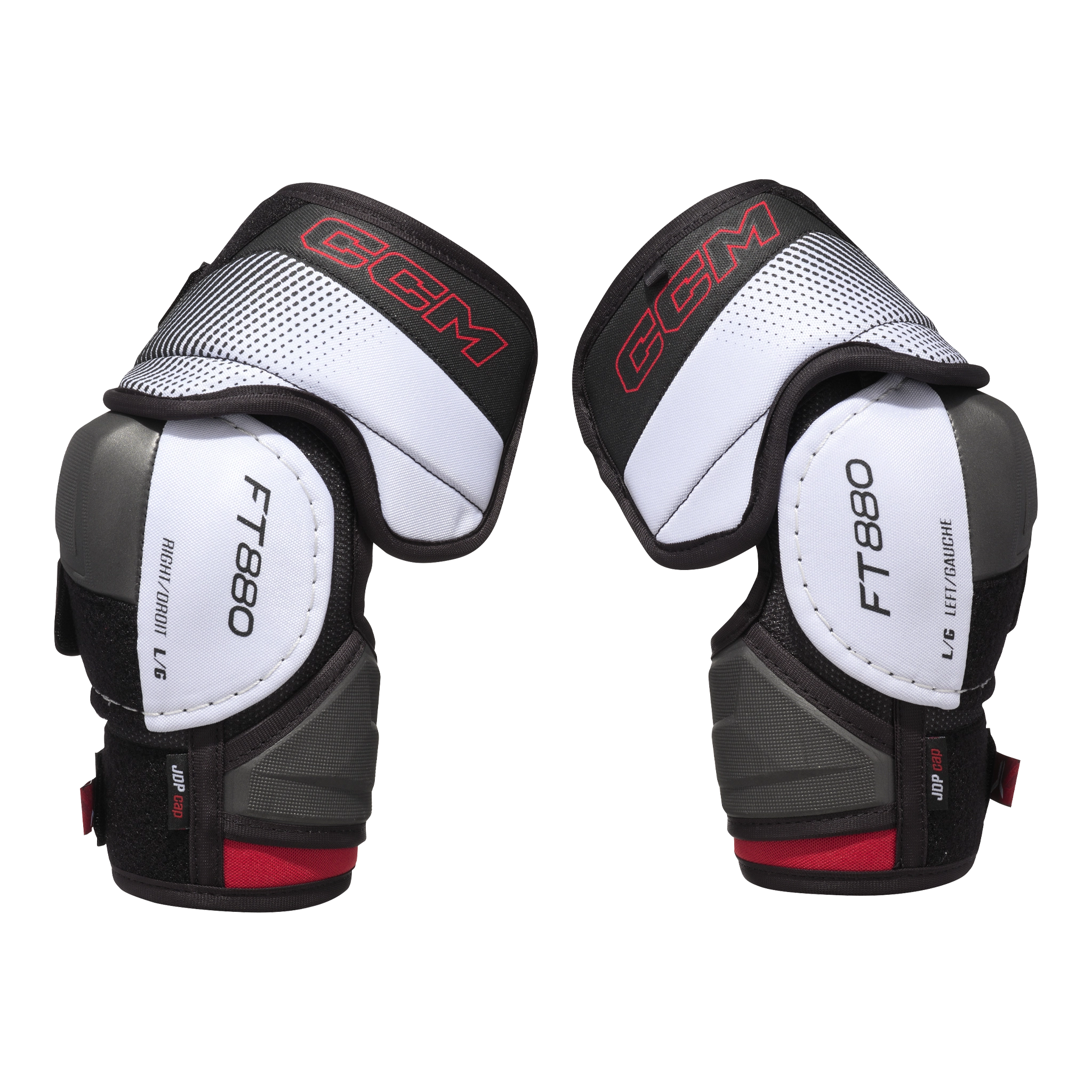 CCM JetSpeed FT880 Senior Hockey Elbow Pads - Protective Gear for Ice Hockey Players - Perfect for Games & Practice