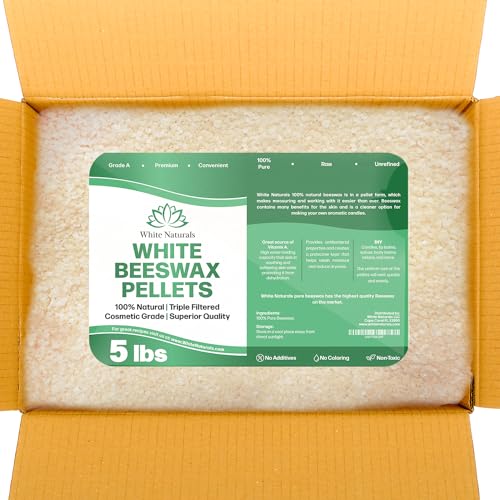 White Beeswax Pellets 5lb