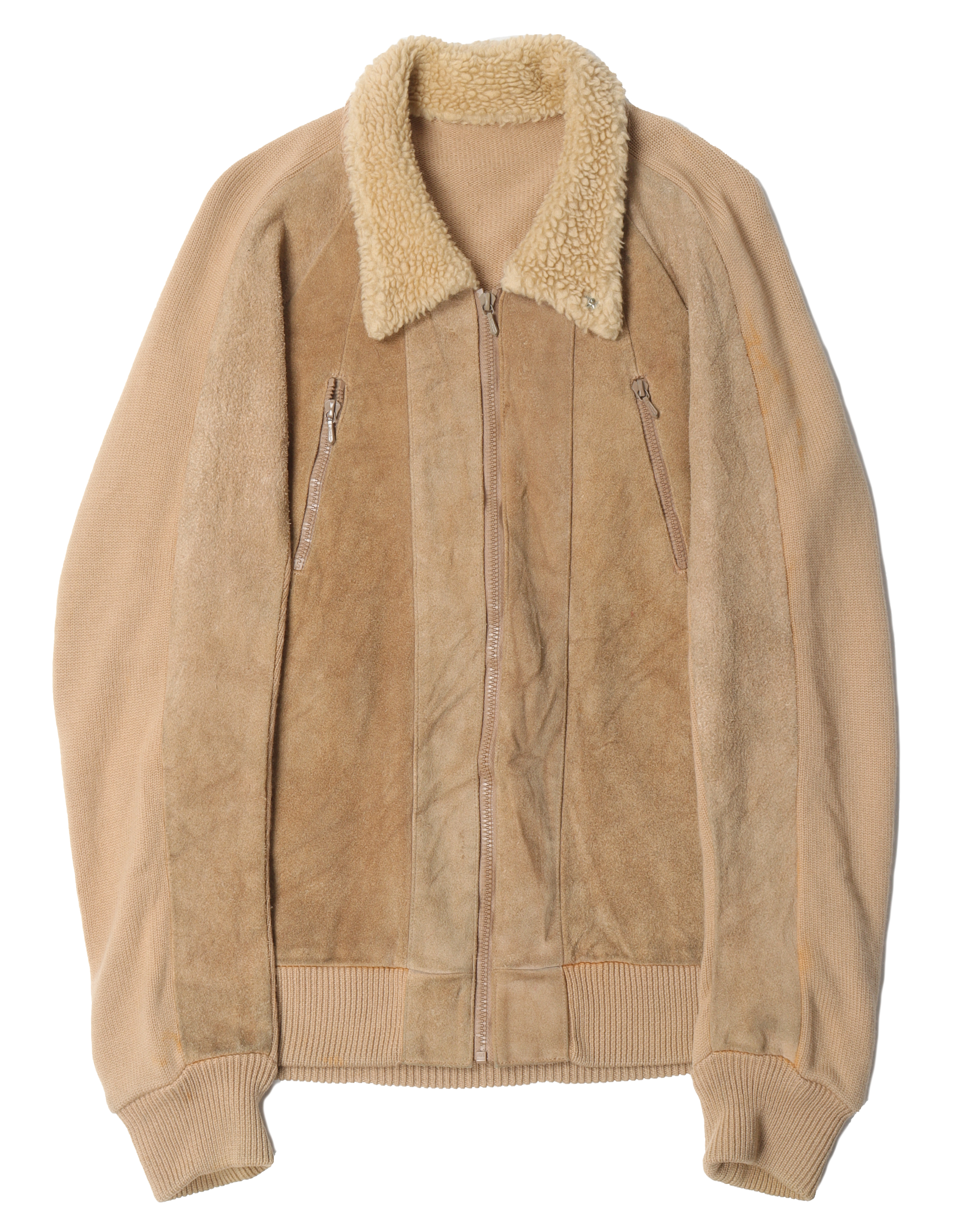Premium Beige Genuine Leather Jacket for Men & Women – Stylish & Durable Outerwear for Fall, Winter & Outdoor Adventures