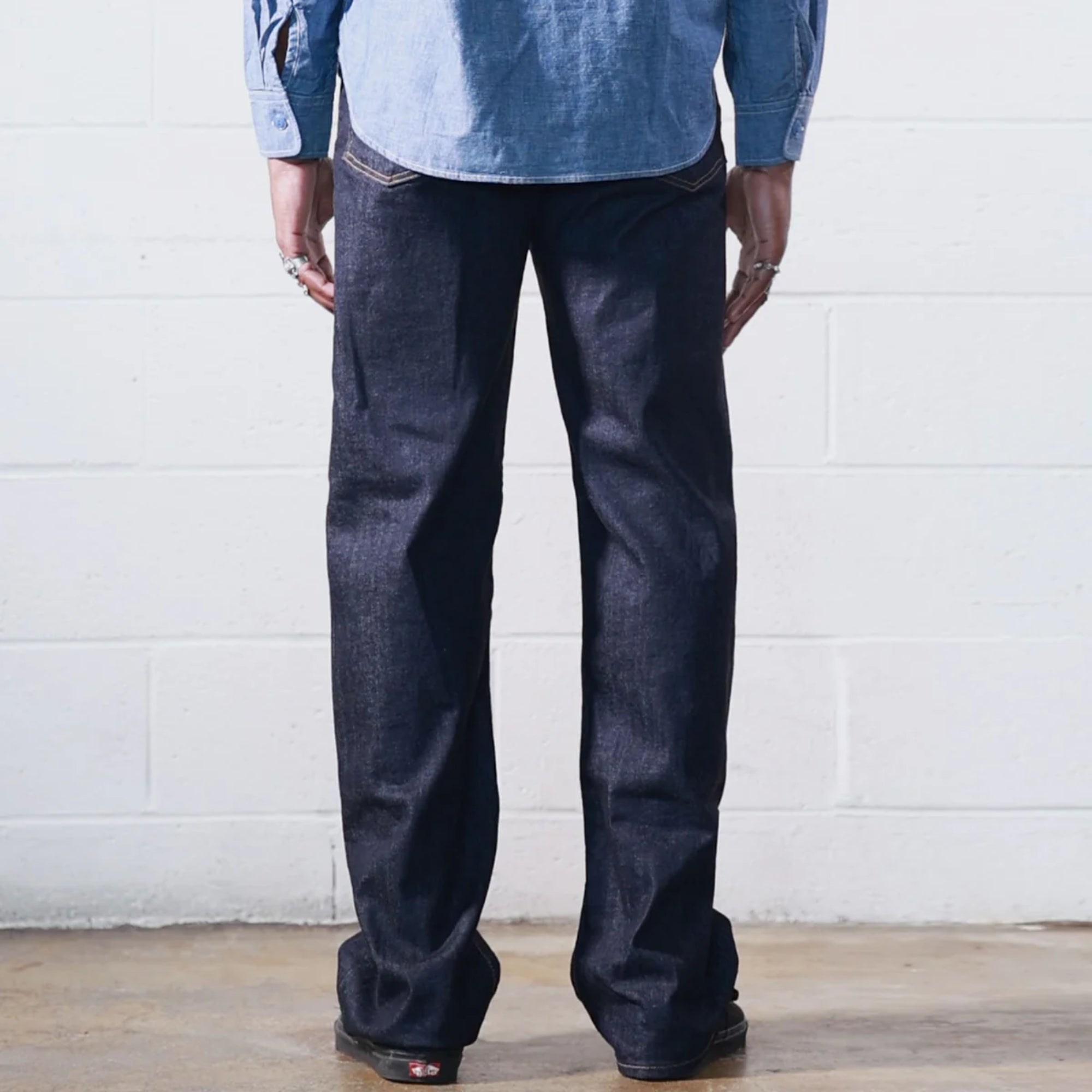 AOR04 Wide Straight Leg Jeans for Women - Comfortable Stretch Denim Pants for Casual Wear, Office & Outings