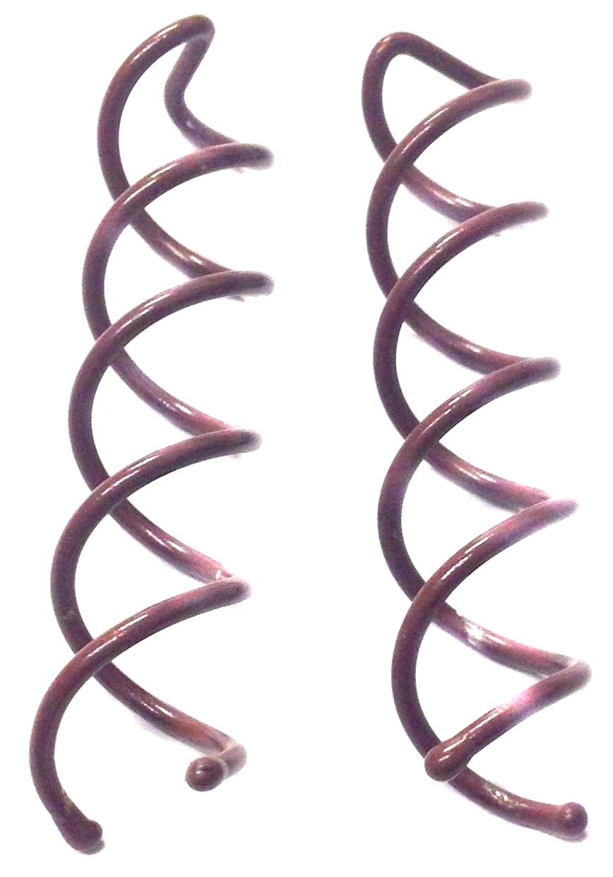Allsorts® 10 Pack Women's Spiral Spin Screw Pin Hair Clips - Twist Barette Brown for Bridal, Wedding, Prom & Everyday Hairstyles