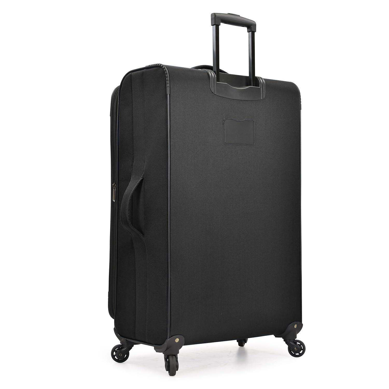 Expandable Softside Spinner Luggage 30-Inch - Lightweight Durable Suitcase for Travel with 360° Wheels | Perfect for International Flights, Business Trips & Vacation Packing (Black)