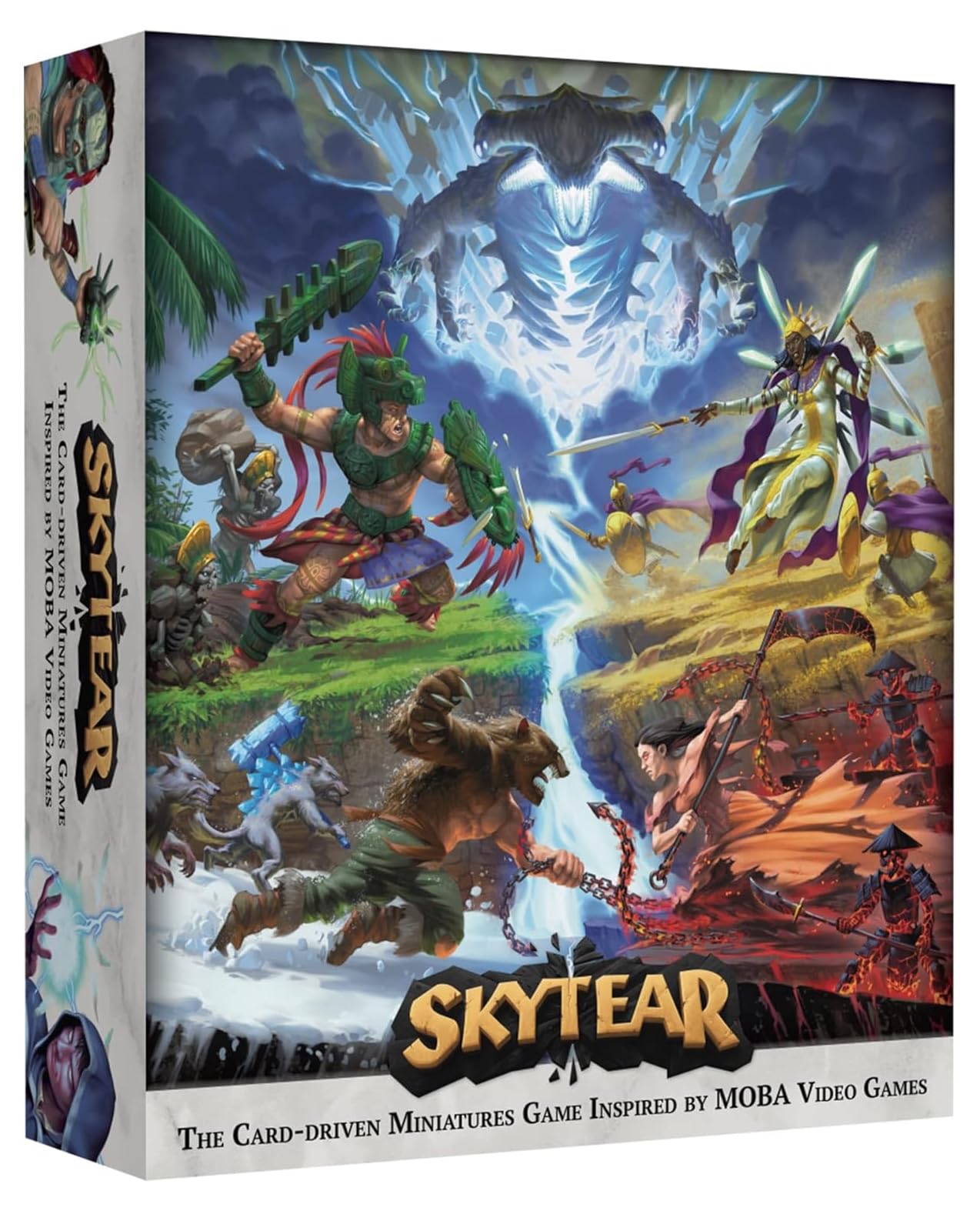 Skytear Starter Game - MOBA Fantasy Strategy for Adults & Teens, 2-4 Players | Perfect for Family Game Nights