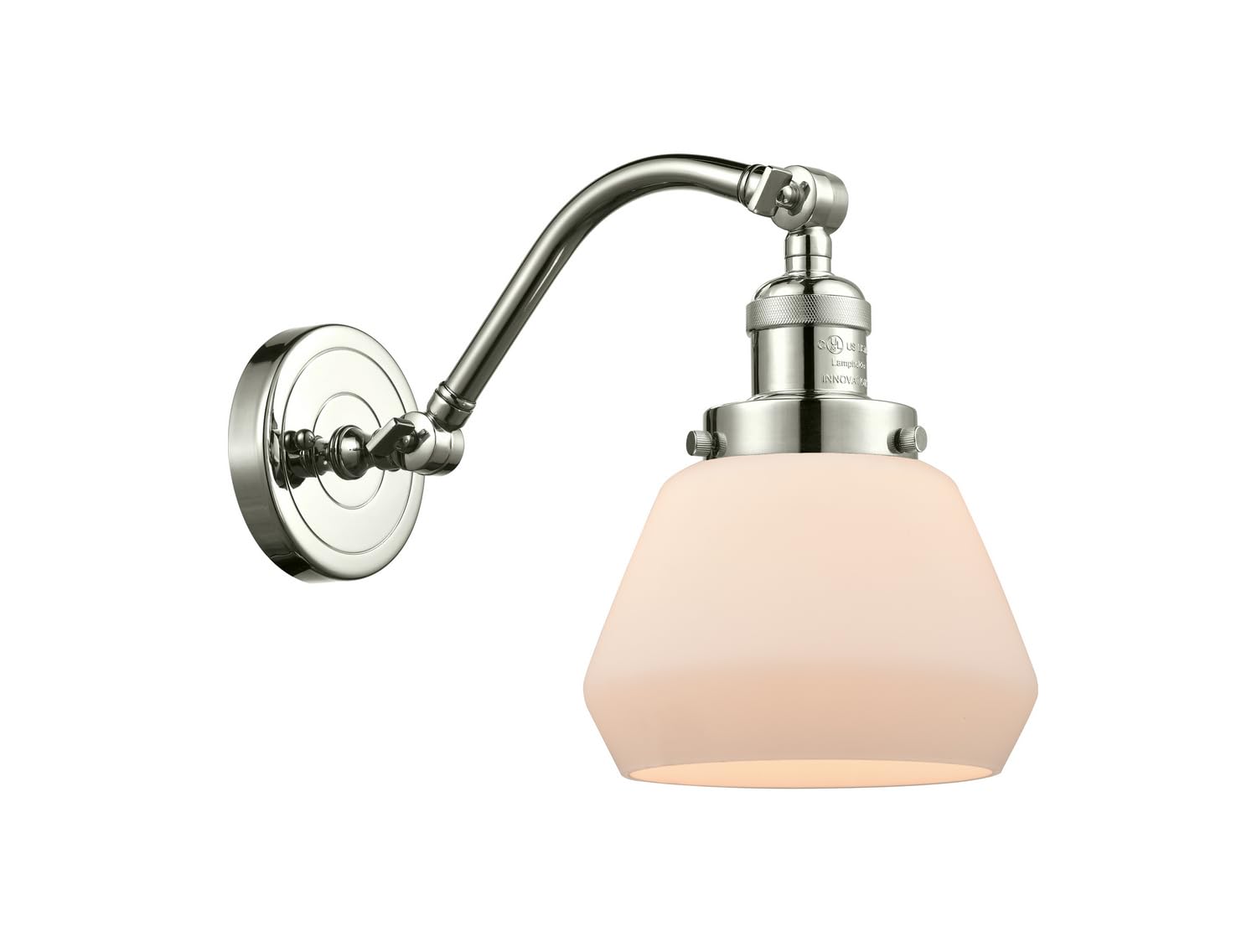515-1W-PN-G171 LED Bare Bulb 1 Light Cord Set in Polished Nickel Finish - Perfect for Pendant Lighting, DIY Lamps & Industrial Decor