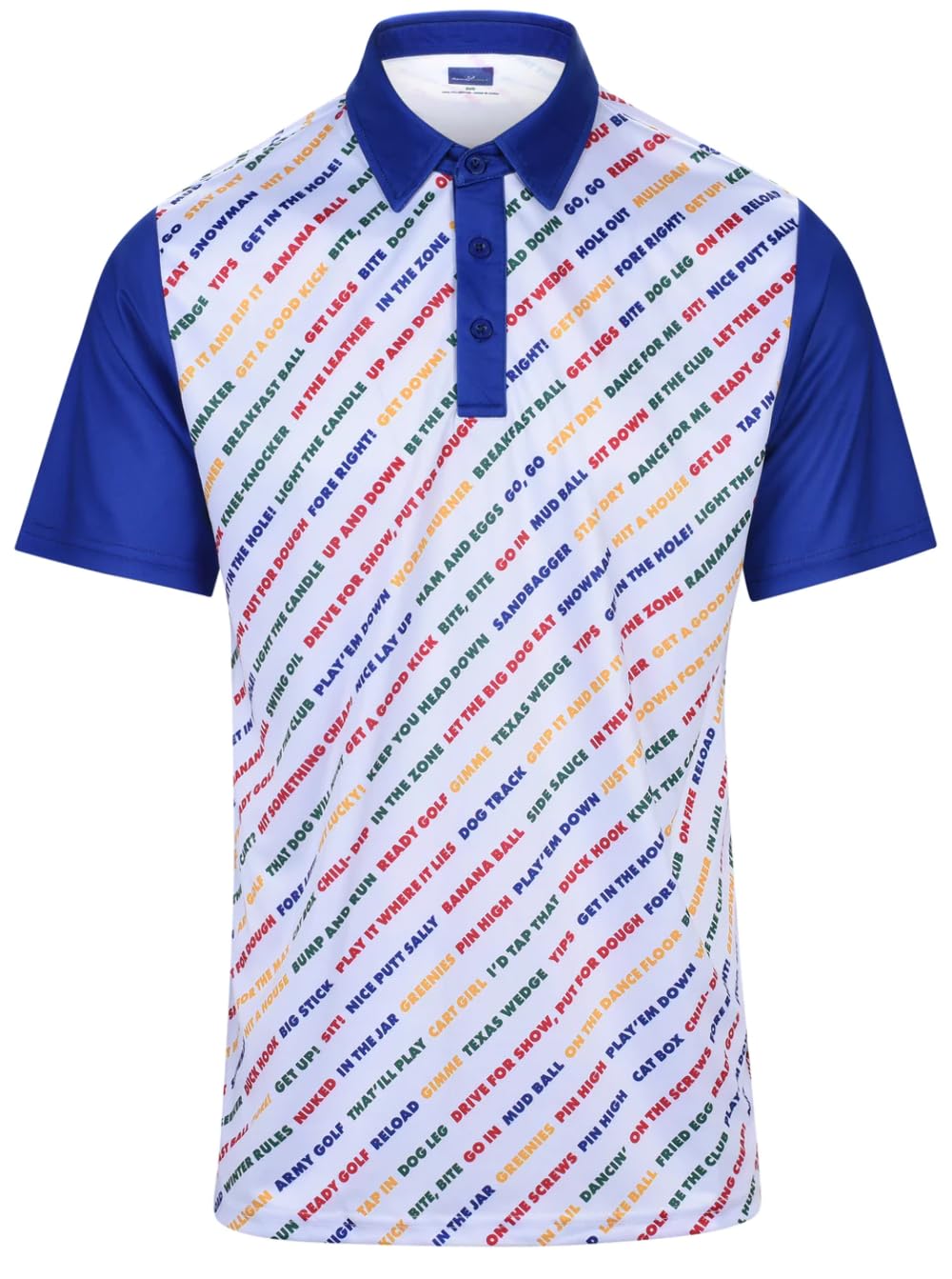 ReadyGOLF Men's Performance Golf Polo Shirt - Moisture Wicking & UV Protection - Perfect for Golf Course, Clubhouse & Casual Wear