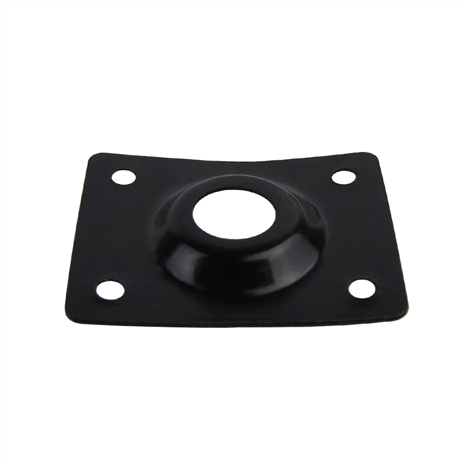 10pcs Black Rectangle Guitar Output Jack Plate - Replacement Guitar Parts & Accessories for Electric & Acoustic Guitars - Perfect for DIY Repairs & Upgrades
