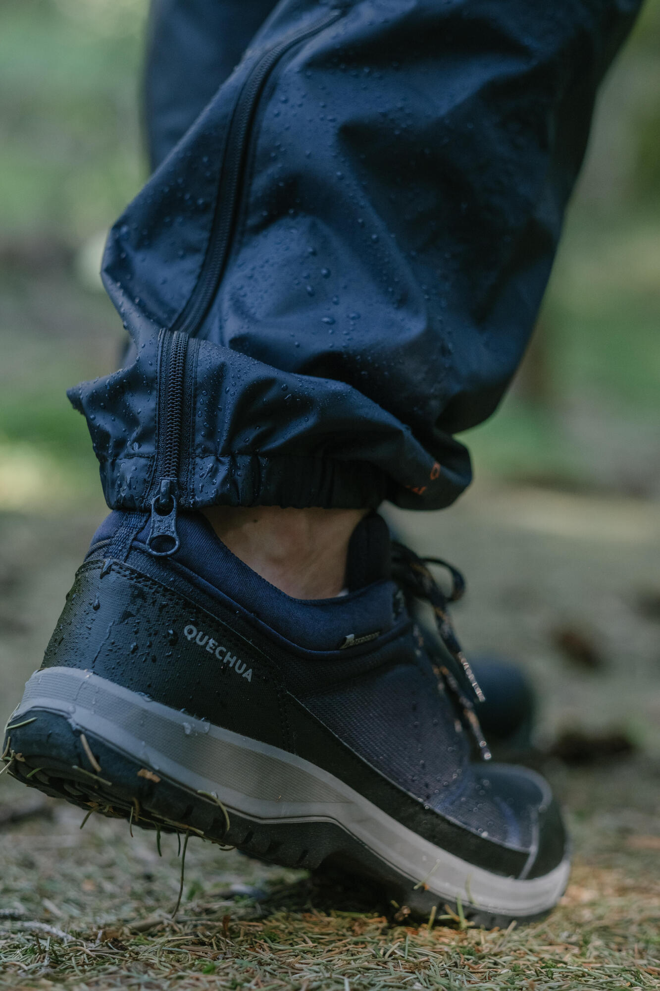 Quechua NH150 Men's Waterproof Hiking Boots - Lightweight Trekking Shoes for Outdoor Adventures, Trail Running & Mountain Climbing