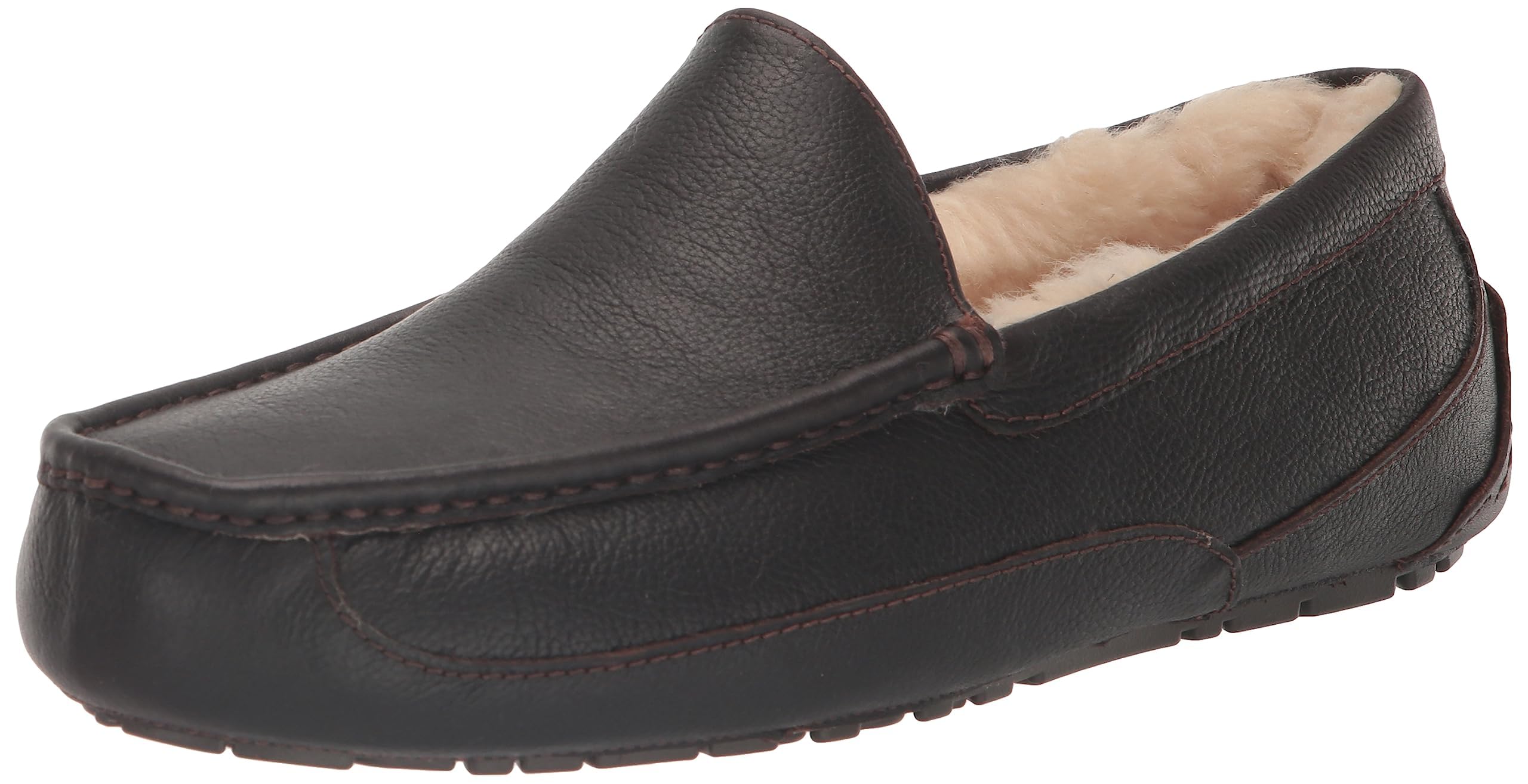 UGG Men's Ascot Slipper - Cozy Indoor/Outdoor House Shoes with Arch Support | Perfect for Relaxing at Home, Running Errands & Travel