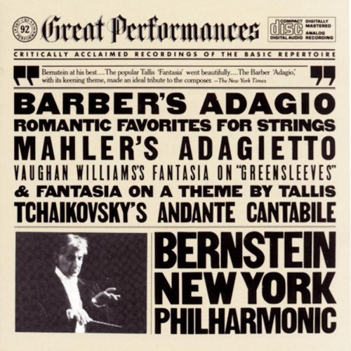 Barber's Adagio & Romantic Favorites for Strings CD (1990) | Classical Music for Relaxation, Weddings & Special Occasions