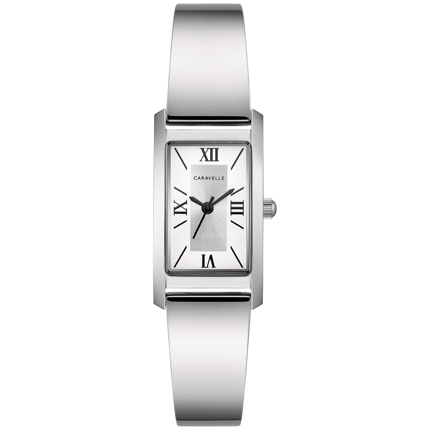 Caravelle Classic Quartz Ladies Dress Bangle Watch - Elegant Gold-Tone Stainless Steel Watch for Women, Perfect for Office, Party & Special Occasions