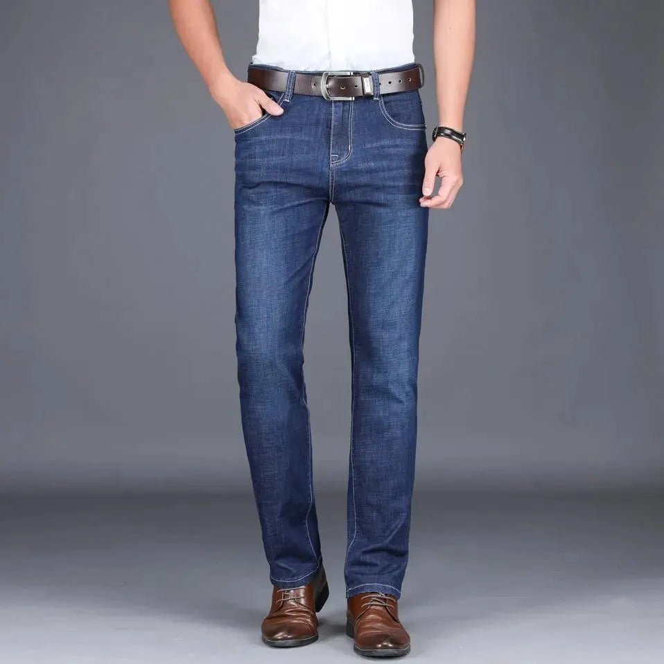 Men's Straight Fit Jeans - Classic Denim Pants for Casual Wear & Everyday Style | Perfect for Office, Dating & Weekend Outfits