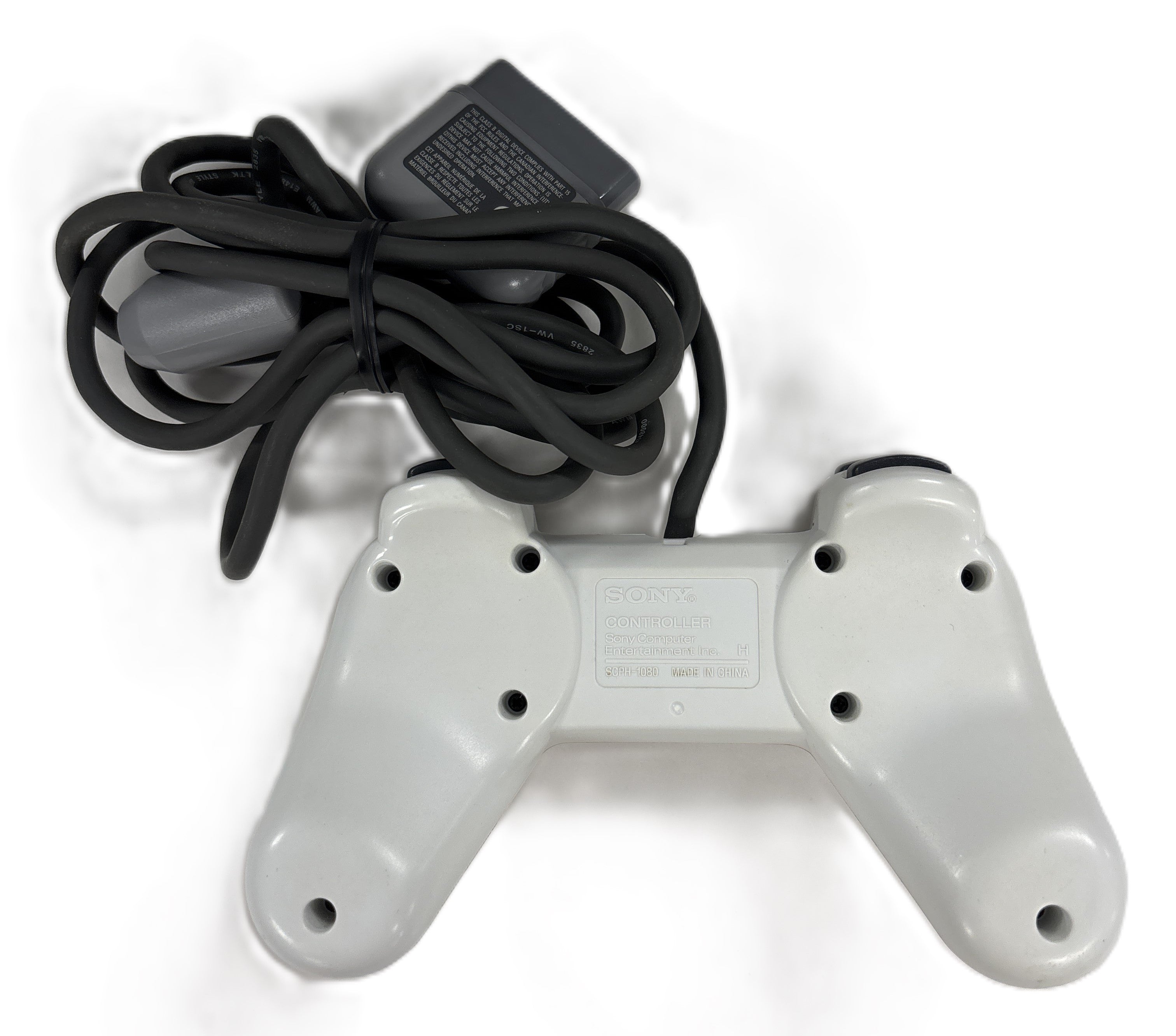 Original PlayStation Controller (Non-DualShock) - White | Wireless Gamepad for PS4 & PS5 | Perfect for Gaming, Streaming & eSports Tournaments